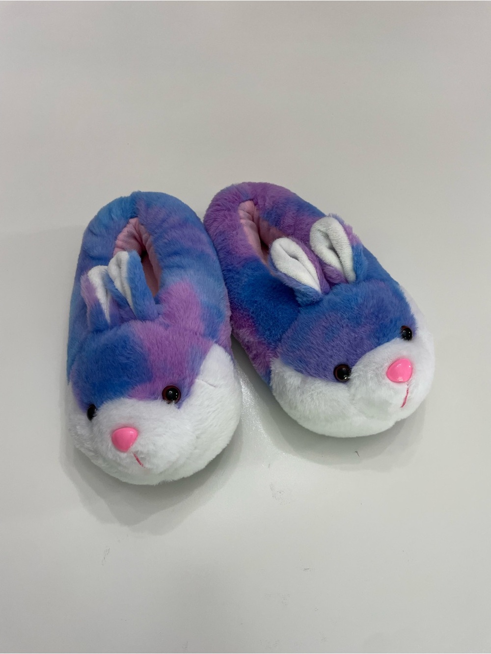 Plushie Bunny Rabbit Womens Slippers Cozy College Bride Winter Girlhood Size M